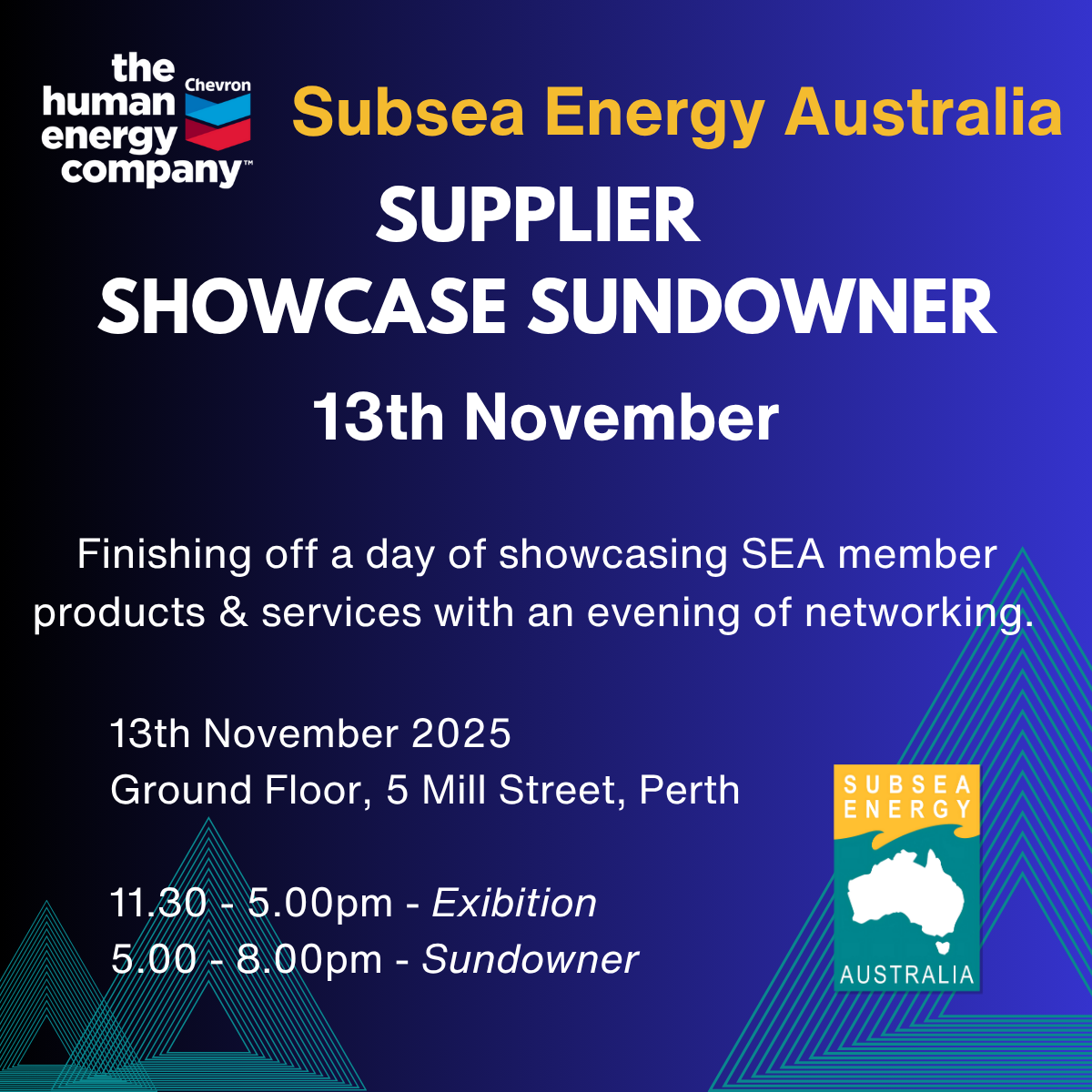 Supplier SHOWCASE SUNDOWNER